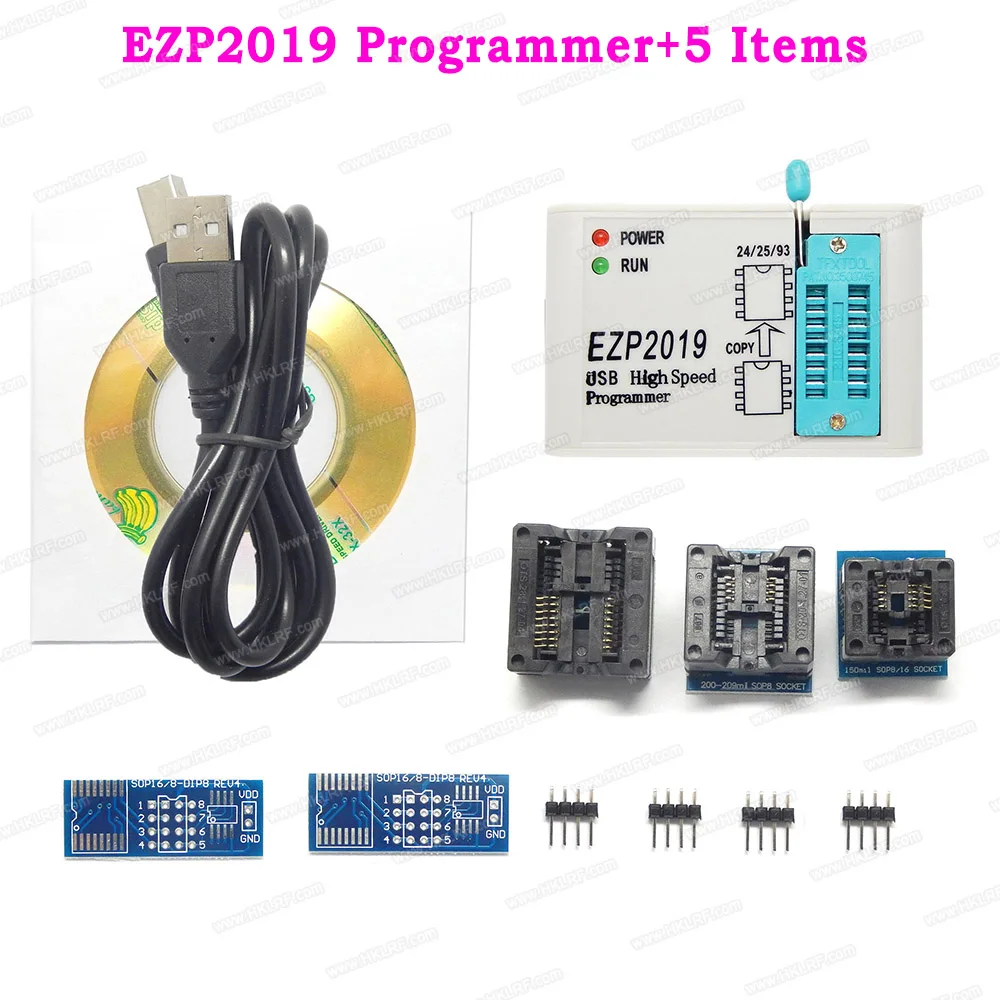 Цена по прейскуранту завода EZP2019 высокоскоростной USB SPI программатор поддержка 24