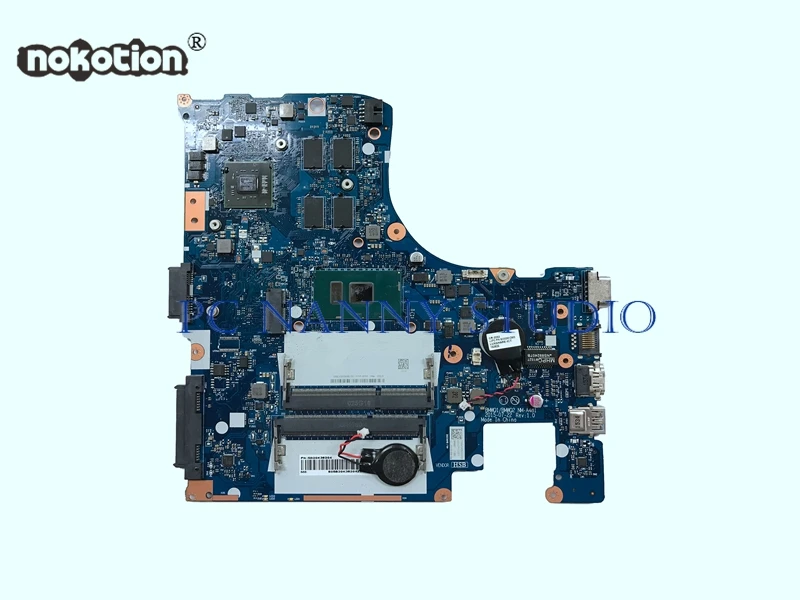Материнская плата NOKOTION FRU 5B20K38204 BMWQ1 BMWQ2 материнская для ноутбука Lenovo Ideapad 300 15ISK с