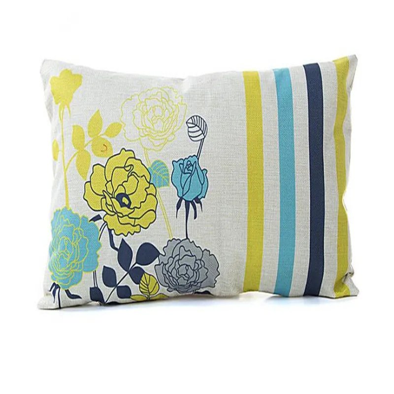 Korean style spring and summer linen garden nap waist love tree hug pillowcase | Дом и сад