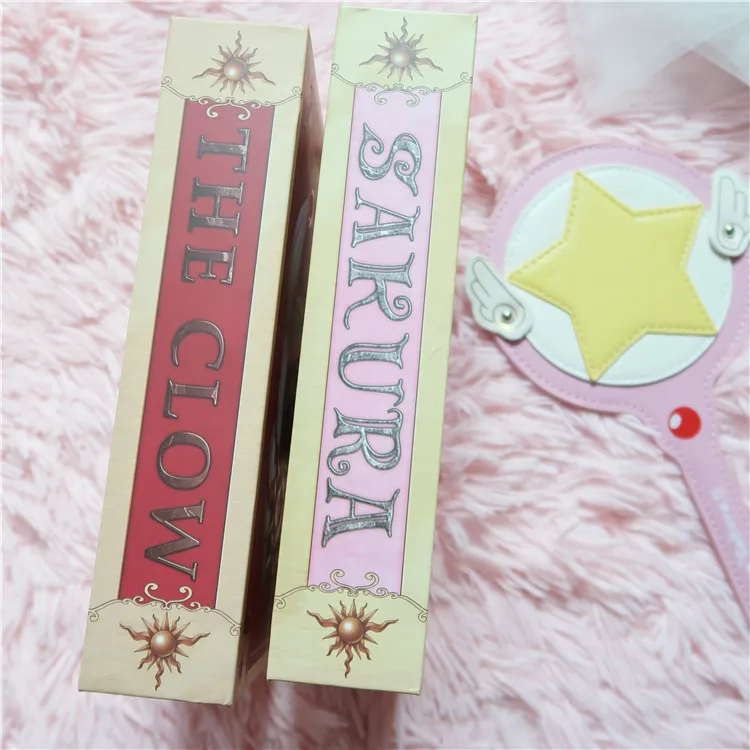 Cardcaptor Sakura Kinomoto Таро Волшебная книга 2 версии с Клоу карты набор в коробке косплей реквизит коллекционные вещи подарок для детей девочек