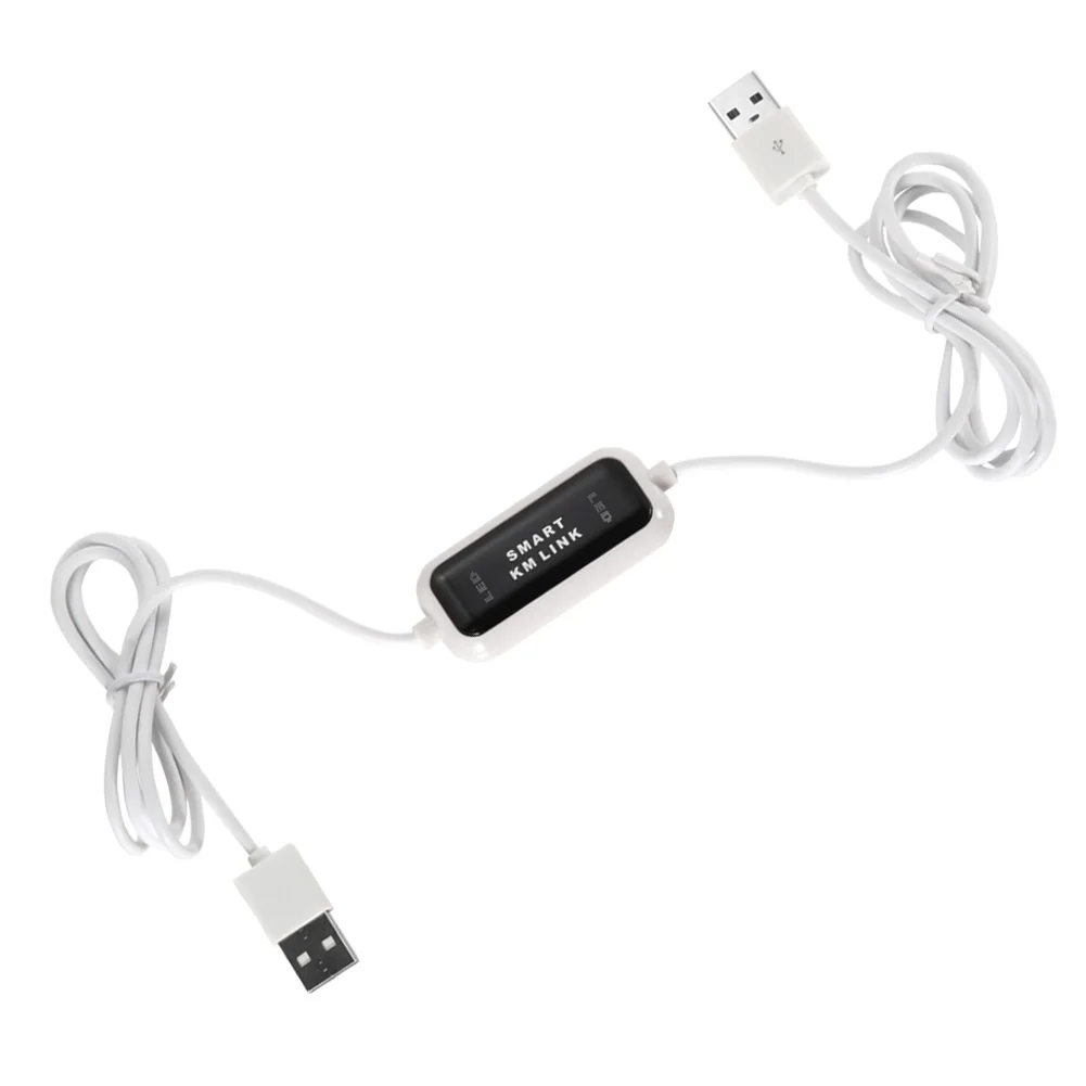 2 порта USB Smart Keyboard Mouse KM KVM Data Link Switch File Share Transfer Cable JLRJ88| |
