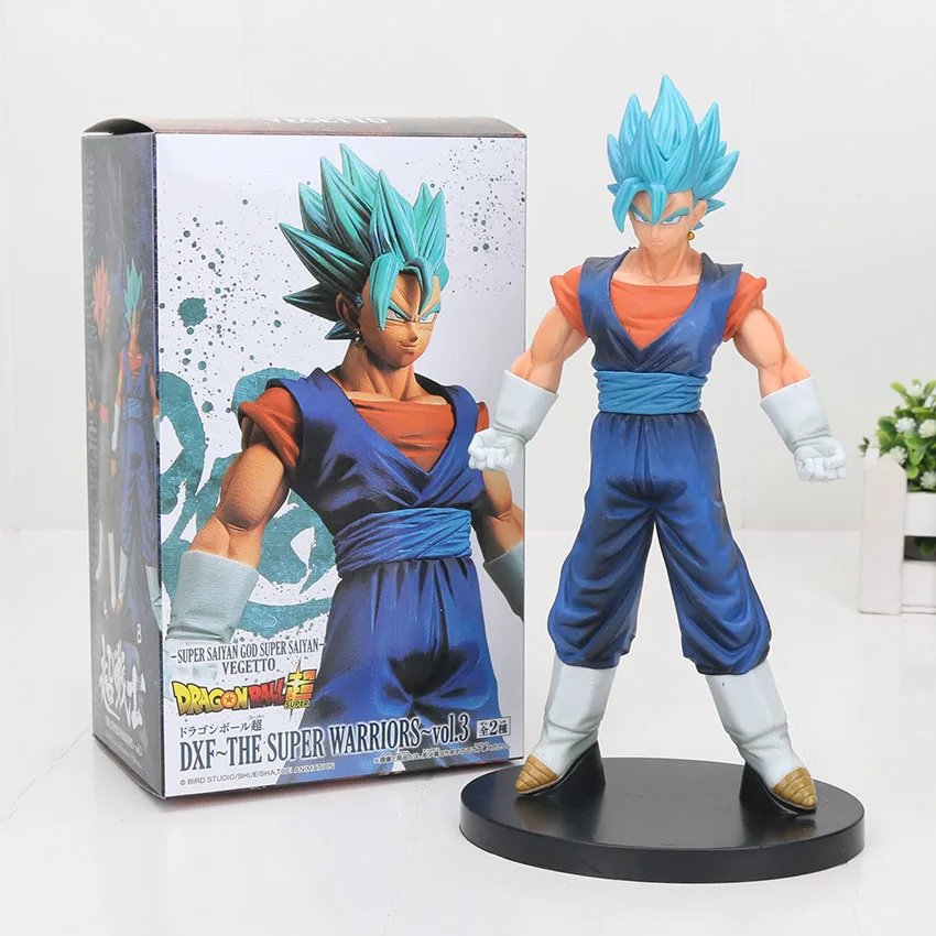 20cm blue hair box Dragon ball Супер Статуэтка MSP мастер звезды кусок вегетто фигурка Вегета коллекционные модельные украшения игрушки Brinquedo подарки - Цвет: 20cm blue hair box