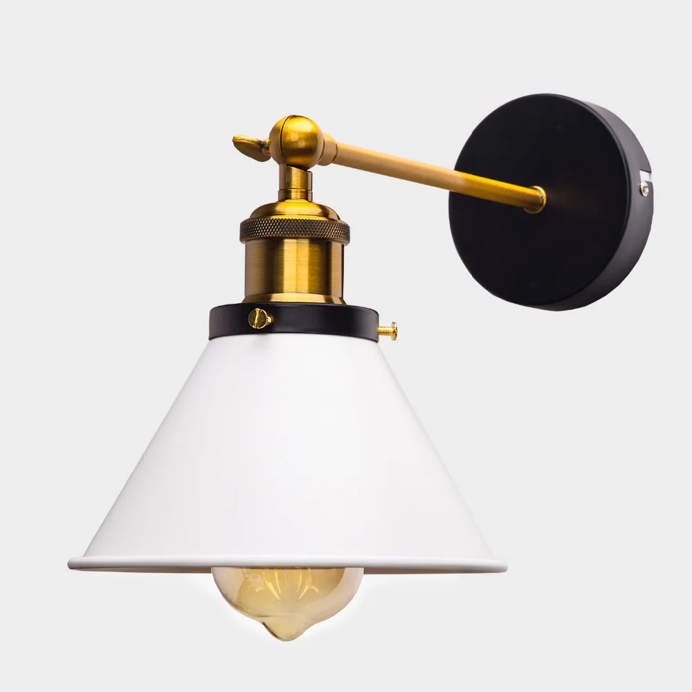 Винтаж промышленные настенные светильники бра Wandlamp фоновая фотография в стиле ретро лампа 110 V-220 V E27 Крытый Спальня Ванная комната балкон бар проход потолочный светильник