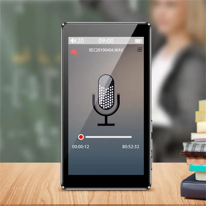 Новейший MP3-плеер RUIZU D20 3,0 дюймов полный сенсорный экран Встроенный динамик HIFI музыкальный плеер без потерь с FM, видеоплеер