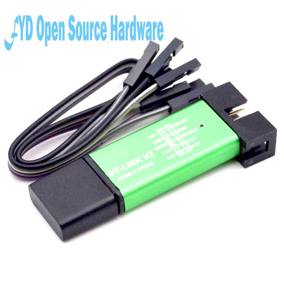 1 шт. ST LINK Stlink Link V2 Mini STM8 STM32 симулятор загрузки программатор программирования с