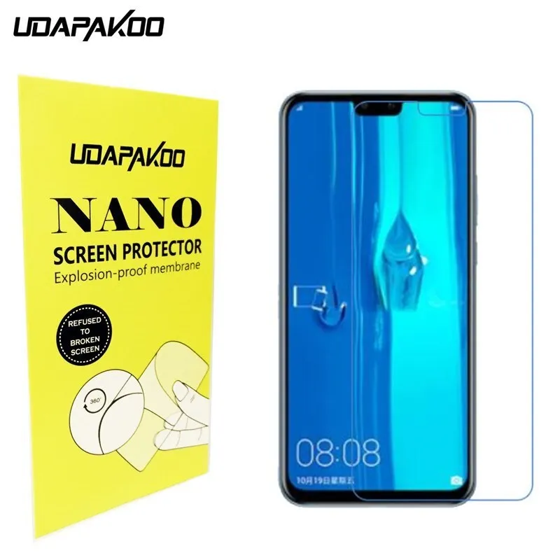 For Huawei Honor 8A 8X P20 Pro mate 20 Lite Y7 2018 Y9 2019 Soft Glass film Nano Explosion-proof glass Screen Protector | Мобильные