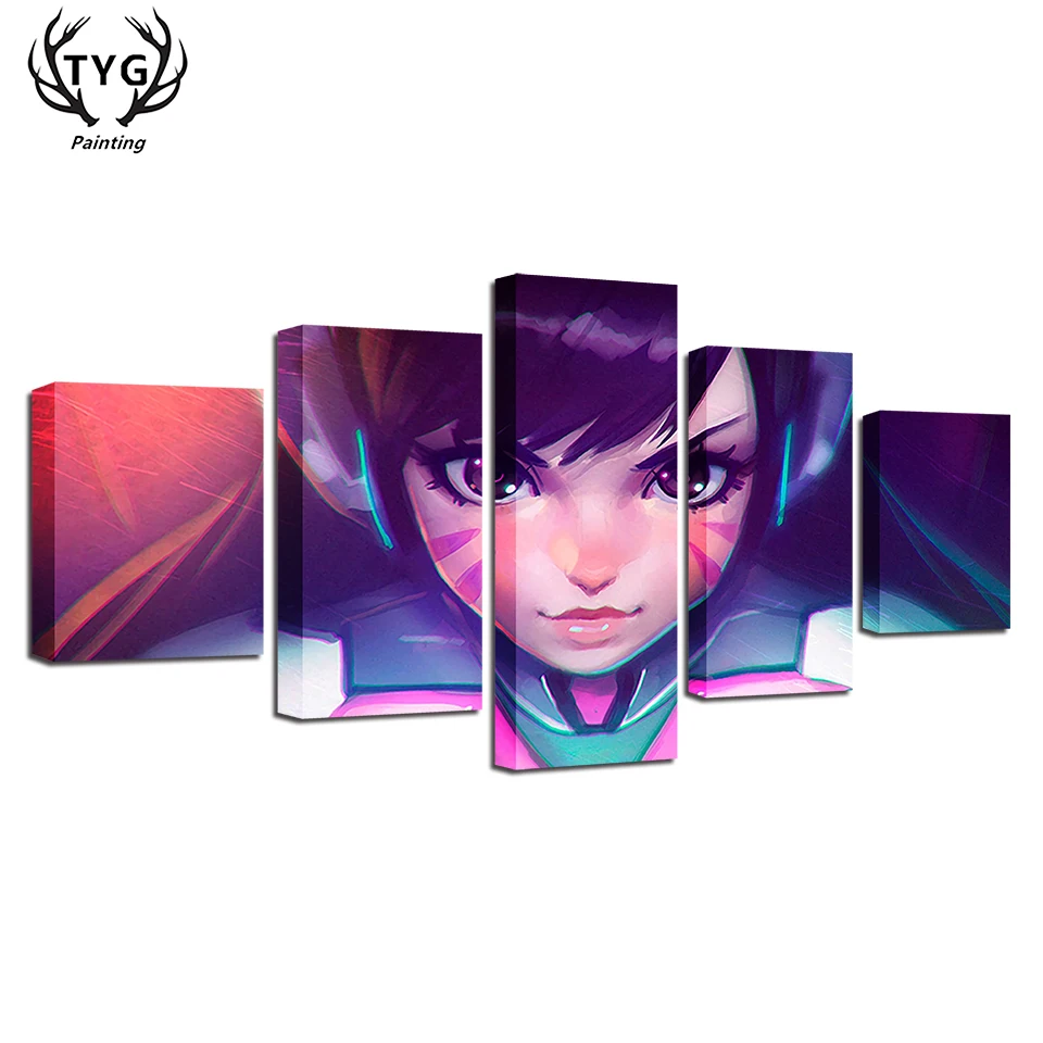 Интернет-кафе настенная HD Печать D. VA художественный постер декоративная картина