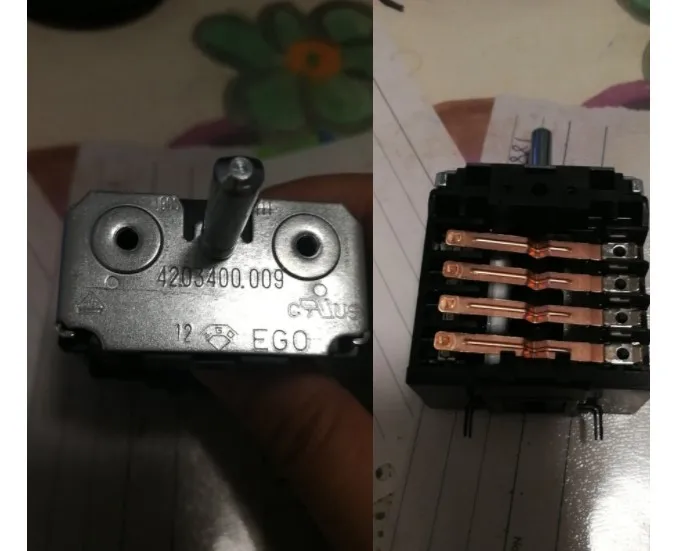 FAGOR x163007 эго поворотный переключатель 250 v 16a 2 положения фритюрница для ванны воды
