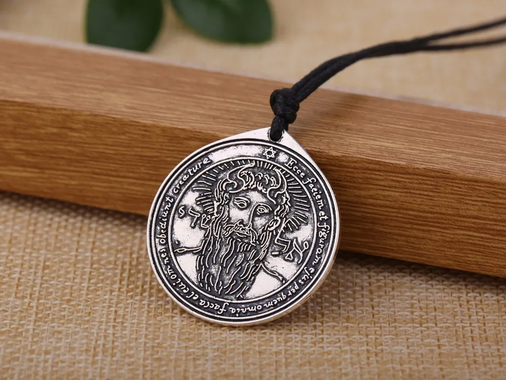 Винтажная подвеска Соломоновы уплотнения талисман пентаграмма Юпитера Каббалы