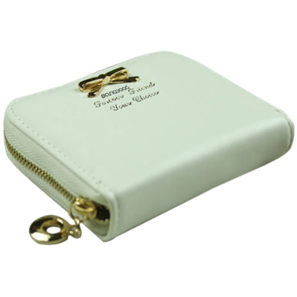 горячая мода женские мини искусственной кожи леди портмона карт держателей