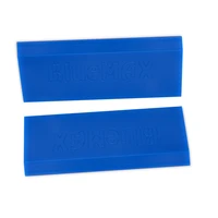 foshio 2pcslot rubber scraper replacement bluemax blade car vinyl film wrap window tint tool water squeegee car cleaning washer
