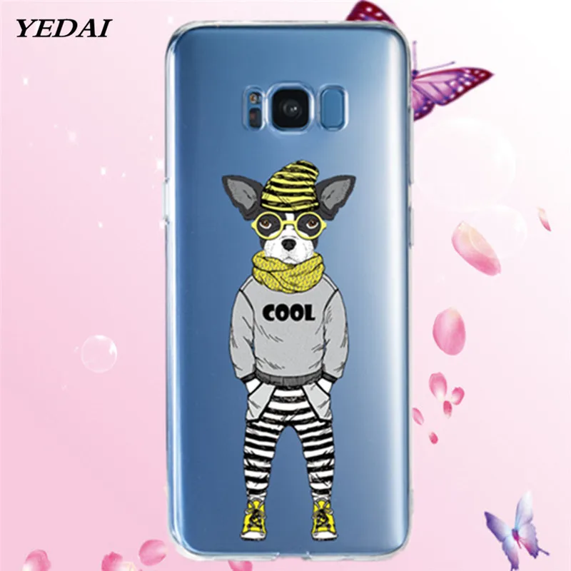 YEDAI рисунком ТПУ силиконовый чехол для телефона samsung Galaxy j6 2018 j8 J4 J3 j7 A5 A7 A8 A6 плюс S9 s8