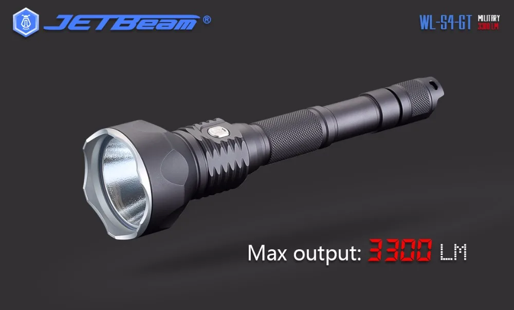 Охота светильник JETBeam WL S4 GT MTG2 светодиодный MAX.3300 люмен луч расстоянии 400 м