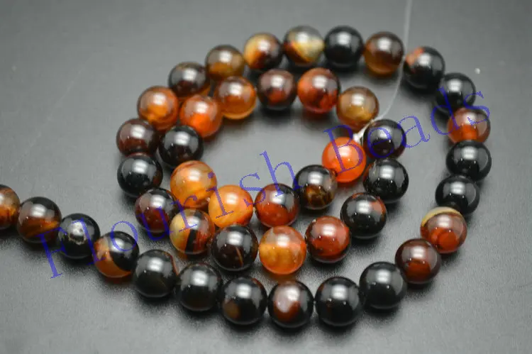 Круглые Бусины Из Натурального темно красного агата 4 12 мм|accessories beads|accessories
