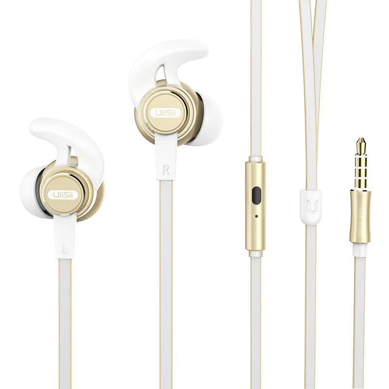 Горячие спортивные наушники с микрофоном 3.5 мм вкладыши Auriculares для Бег анти пот
