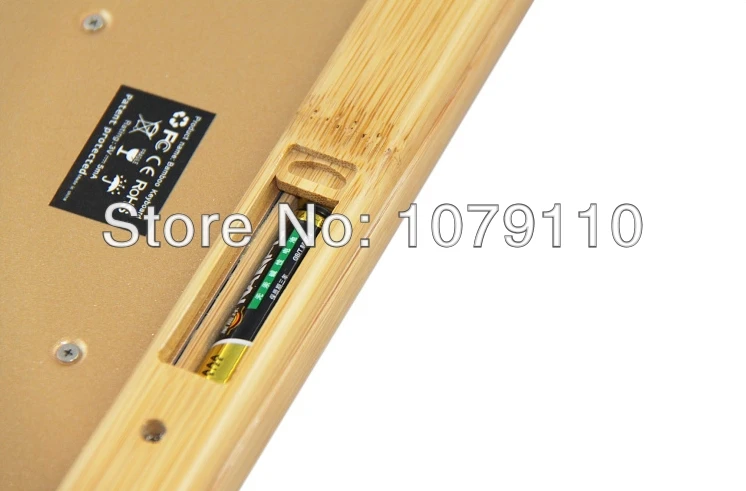 100% из натурального бамбука деревянный ручной работы ПК Многофункциональный