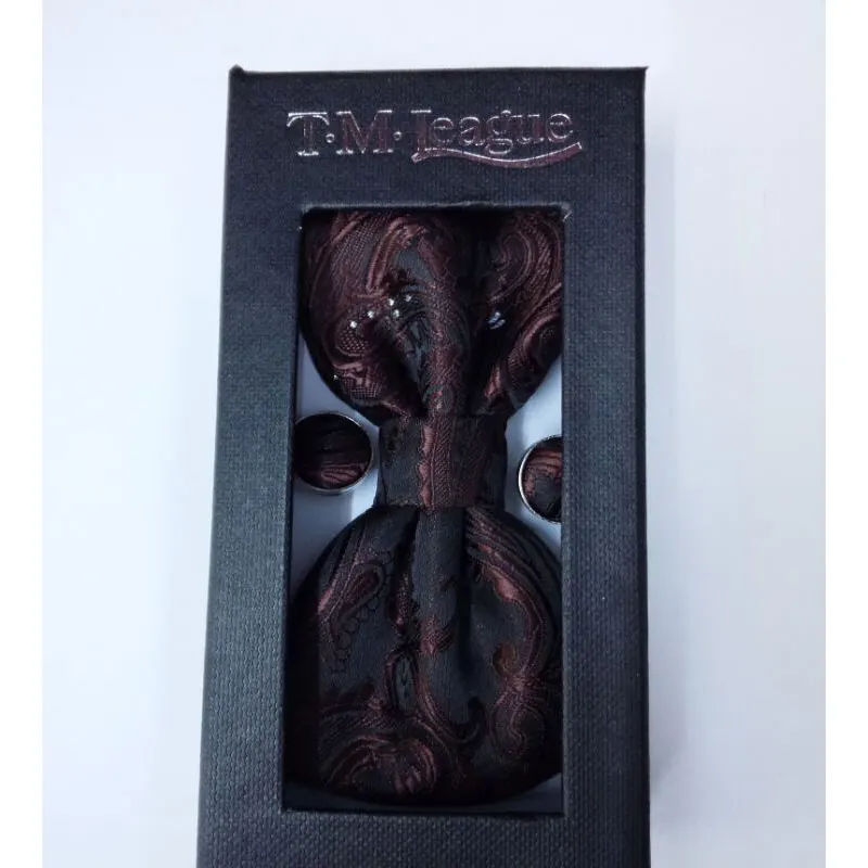 Мужской галстук-бабочка модный кешью цветок Многоцветный тренд галстуки и