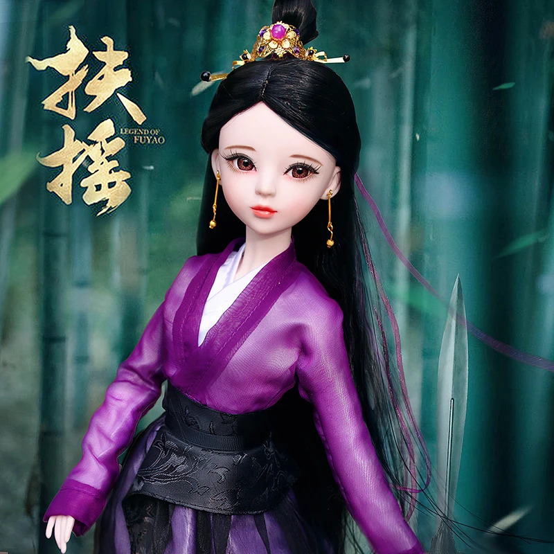 60 см ручная работа 1/3 Bjd куклы FUYAO/JINMI/белая змея большой 23 соединенный китайский