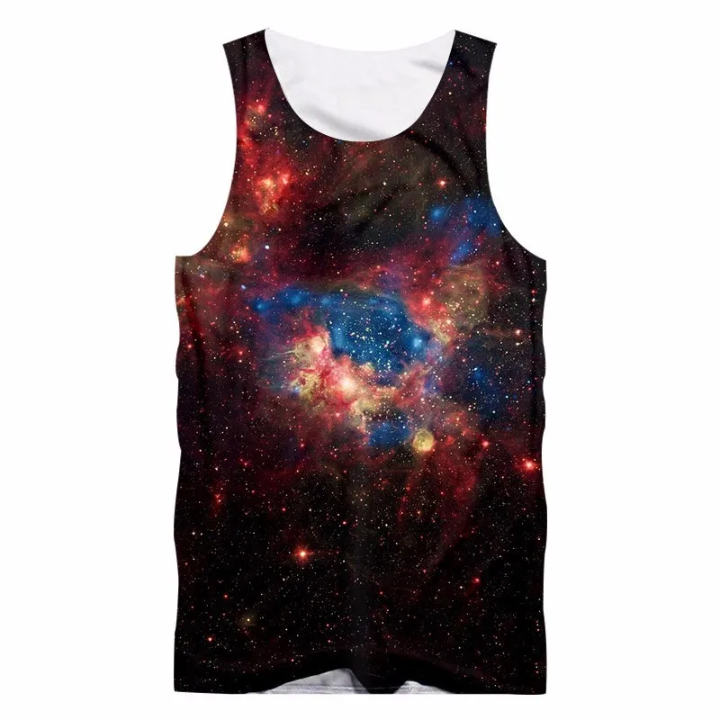 OGKB Galaxy Space Tanktop 3d мужская майка одежда унисекс Одежда для фитнеса майка для занятий бодибилдингом Debardeur Homme Musculation 5xl