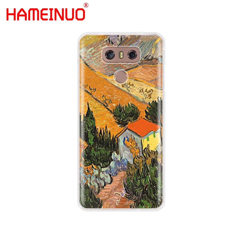 Чехол для телефона HAMEINUO Van Gogh Star funy LG Q6 G6 MINI G5 K10 M250N M250 2017 2016 X POWER 2 | Мобильные