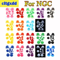 cltgxdd full button sets mod replace dpad abxy trigger parts for gamecube for ngc controller 3d control cap