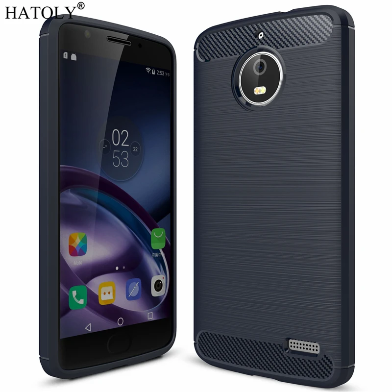 Чехол для Motorola Moto E4 мягкий силиконовый чехол телефона HATOLY|case for motorola|case formotorola moto |