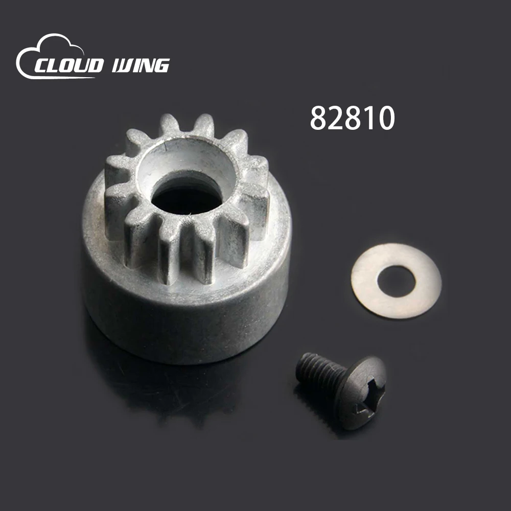 HSP 82810 Clutch Bell Assembly 12T For Nitro 1/16 On-Road unlimited 94282 flat running tanker original fittings clutch gear | Игрушки и
