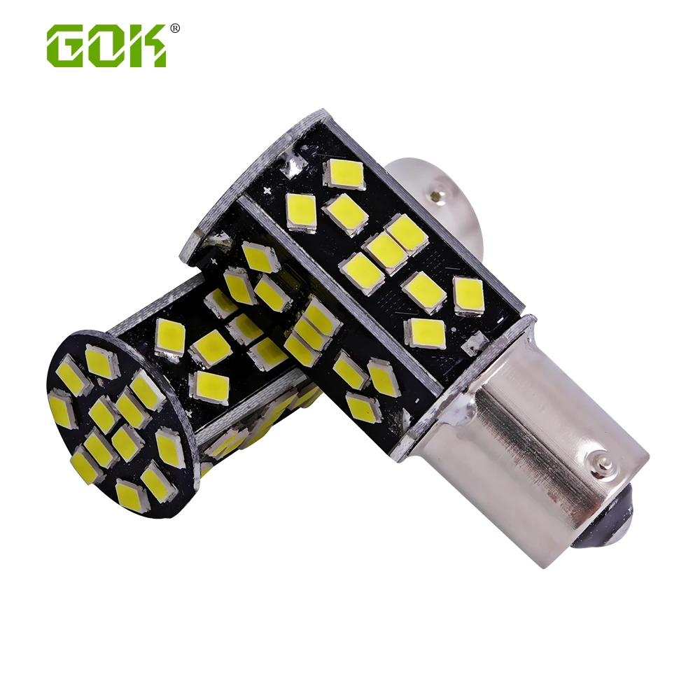 

10pcs White light 1156 smd P21W BA15s 1156 48led 2835 SMD BA15S LED Car Stop/Brake/Tail/Reverse Backup Light Bulb drl headlight