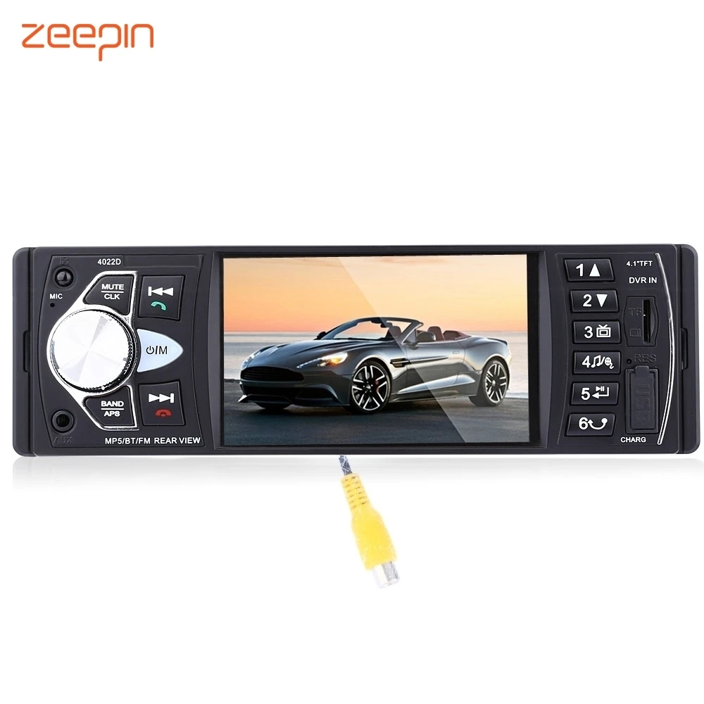 4.1 автомобилей MP3 MP5 Радио плеер 4022D Bluetooth fm передатчик стерео аудио автомобильный