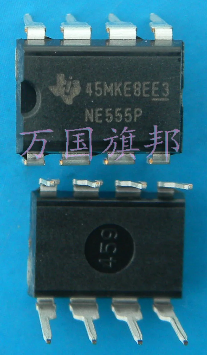 Фото . Integrated circuit IC NE555P DIP 8 | Электроника
