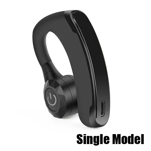Single Moedl DAONO V11, TWS, двойные наушники, голосовое управление, громкая связь, ушные крючки, бизнес, настоящие беспроводные наушники, гарнитура, шумоподавление, наушники - Цвет: Single Moedl
