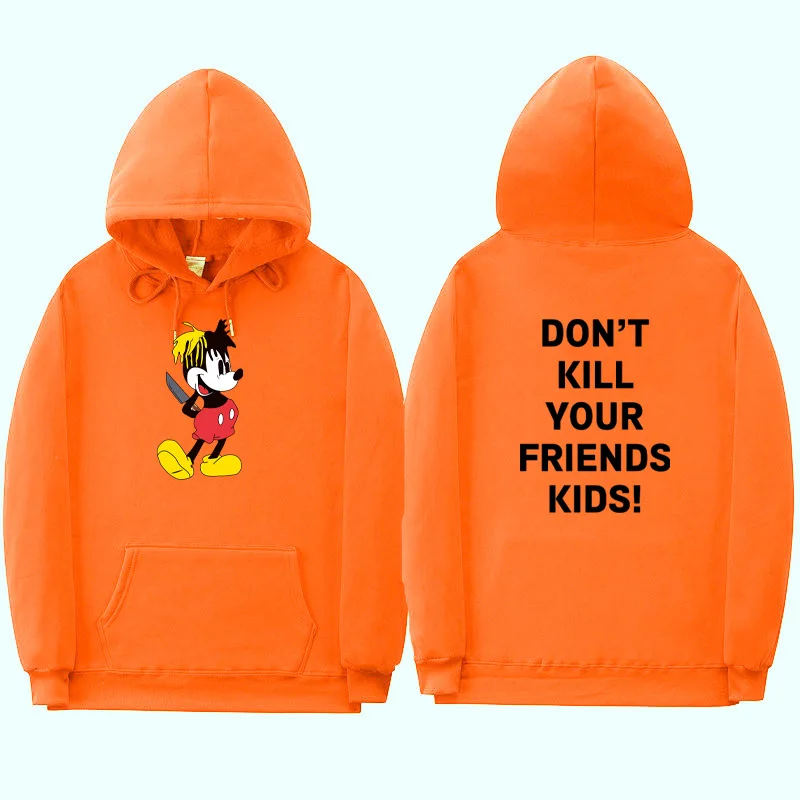 Revenge Limited Tour Hoodie Sweatshirts Men Women Hip Hop Hoodies XXXTENTACION Rapper Revenge Don'T Kill Your Friend Kids Hoody