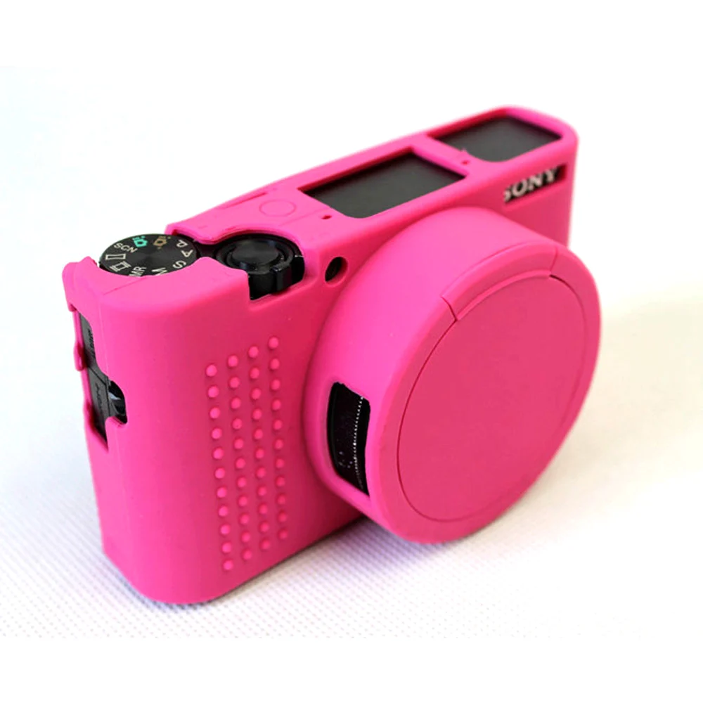 Чехол для камеры силиконовый мягкий чехол защитный Sony RX100M4 RX100M5 RX100 III IV V|rx100 iv|camera