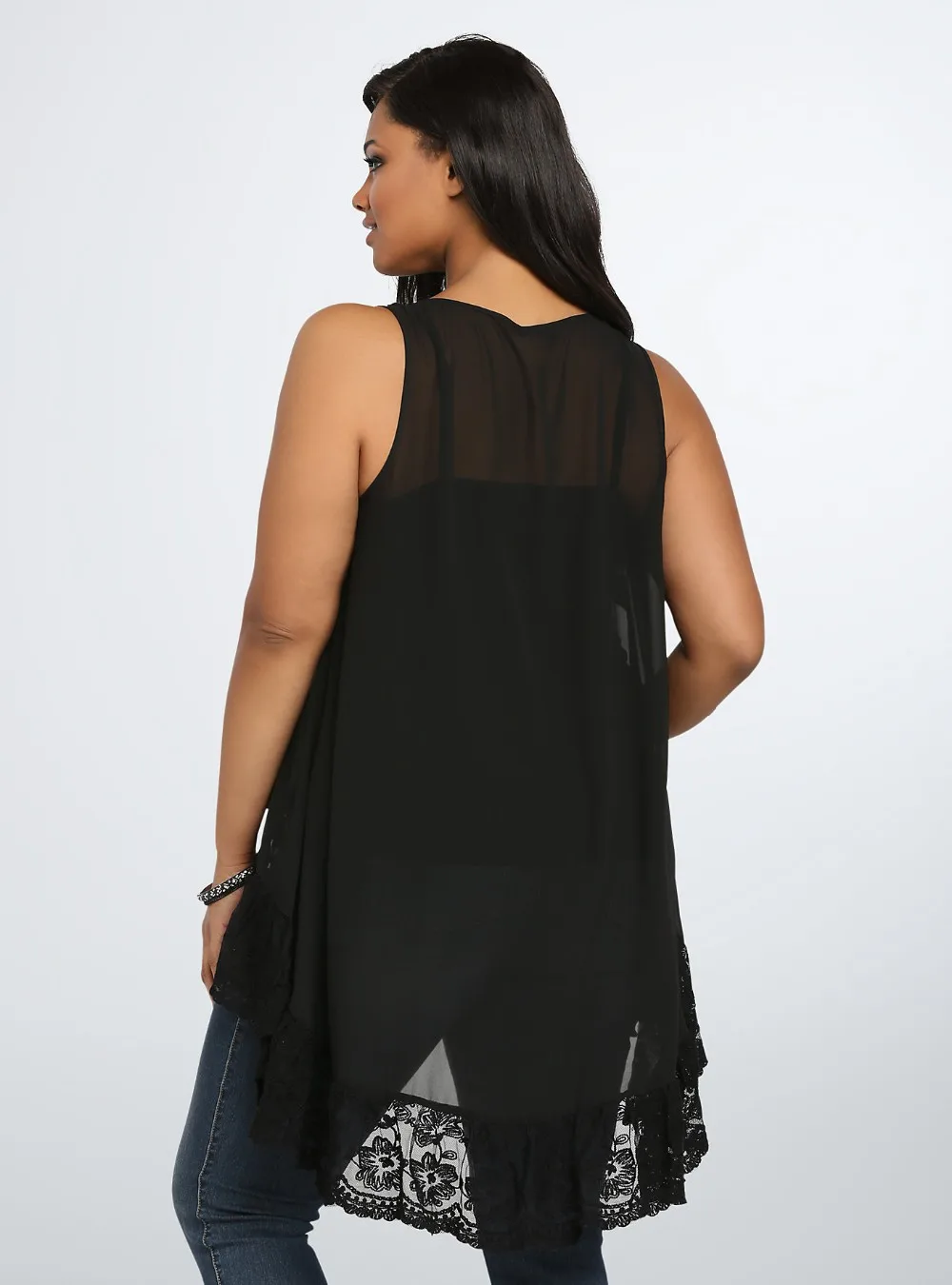 Женская одежда больших размеров 2018 летние топы женские блузки черные кружевные