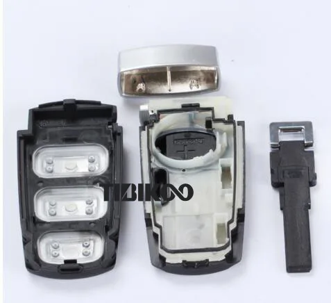 Запасной чехол для смартфона с 3 кнопками пустой ключей VW Passat B6 CC Magotan|shell key|shell