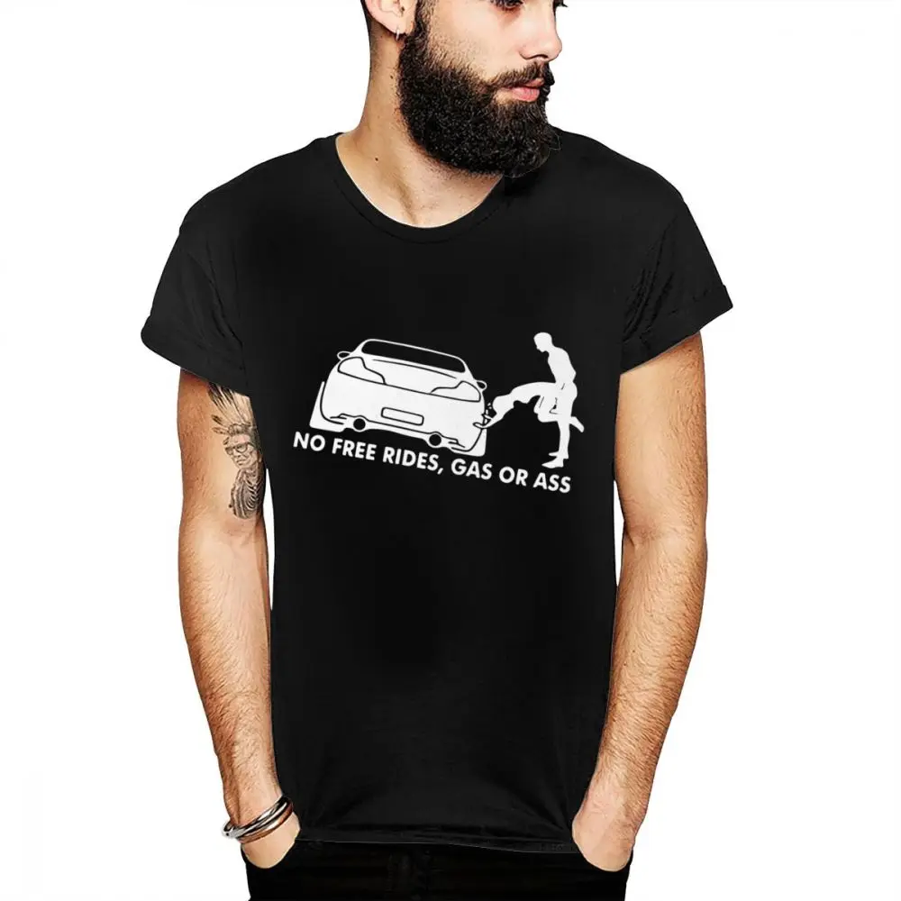 

Big Size No Free Rides t shirt Top design Sexy Fashionable Hip hop Cheap T Shirt For Male High-Q Camiseta JDM