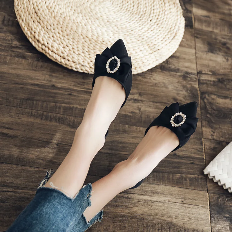 Lady's Med Square Heel Sexy Pumps woman Girl's Party Summer Spring Loafers Pump Wedding Office Women's Business Shoes | Обувь
