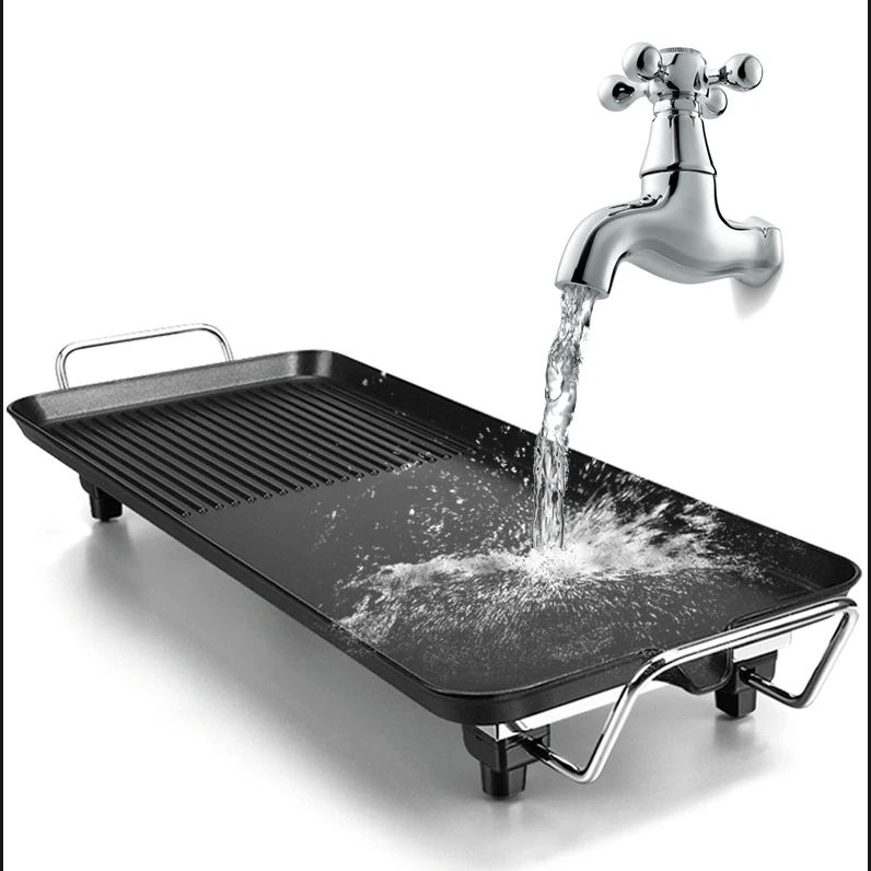 

Electric barbecue oven Korean household non-stick electric oven smokeless barbecue machine pan electric grill pan iron