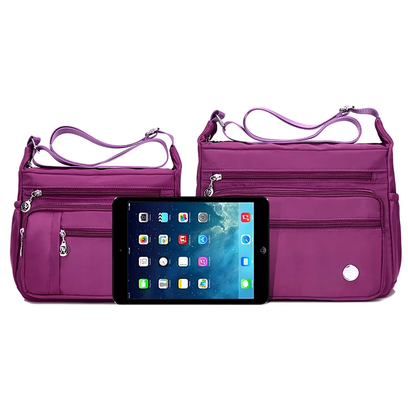 JielangShi new women's bag ladies nylon oxford canvas shoulder Messenger waterproof mother | Багаж и сумки
