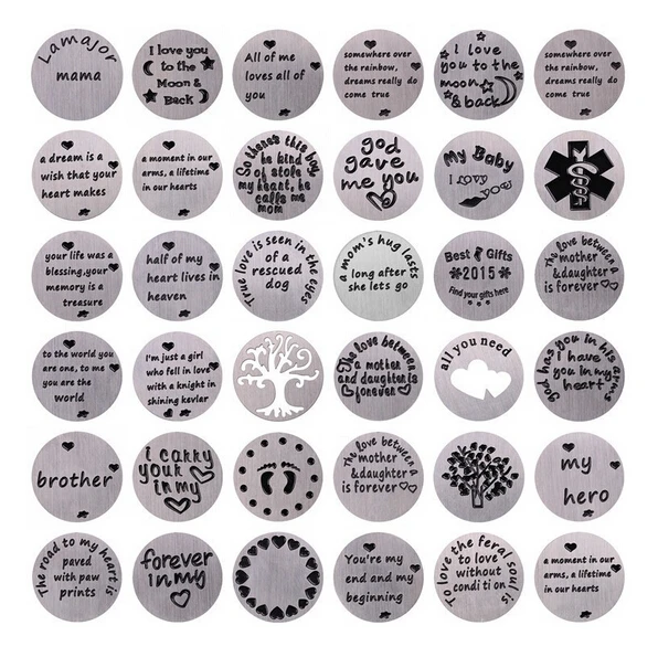 Горячая Распродажа 16 мм нержавеющая сталь рандомный Ассортимент 20 шт. разные