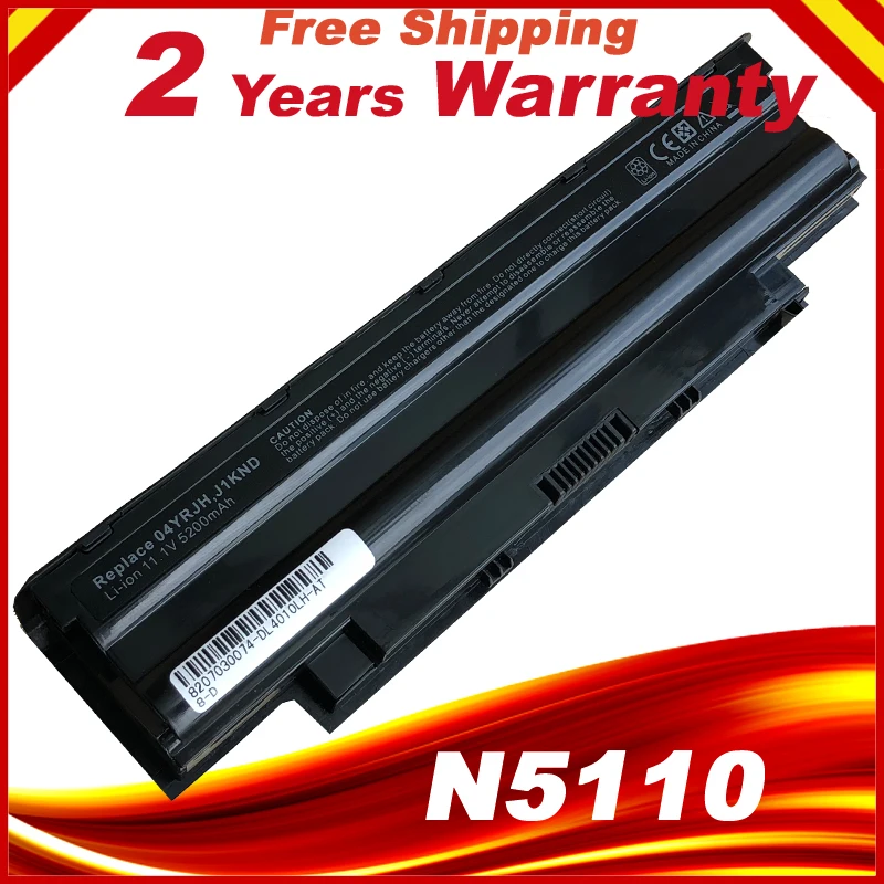 

HSW 5200mAh laptop Battery j1knd for Dell Inspiron M501 M501R M511R N3010 N3110 N4010 N4050 N4110 N5010 N5010D N5110 N7010 N7110
