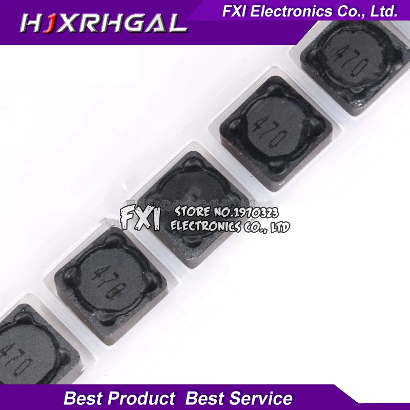 10 шт. CD127 CDRH127R 12x12x7 мм 47uH 470 экранированная Катушка Индуктивности SMD адаптера