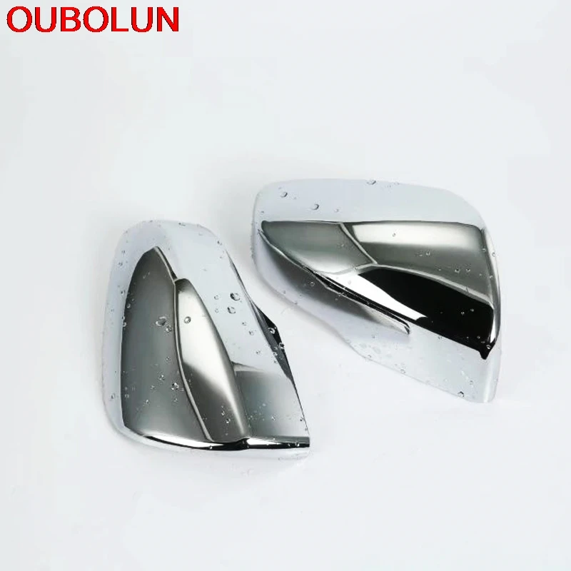 OUBOLUN 2 шт. для Subaru XV Crosstrek Impreza 2017 2018 2019 ABS хром заднего вида боковой двери зеркало