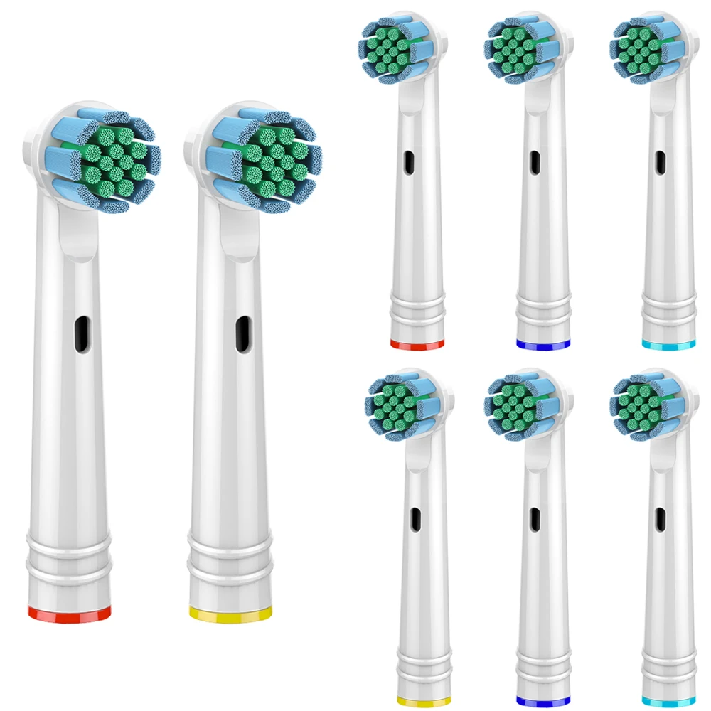 Мягкие сменные насадки для зубной щетки Oral B 8 шт. электрической Advance Power/Pro