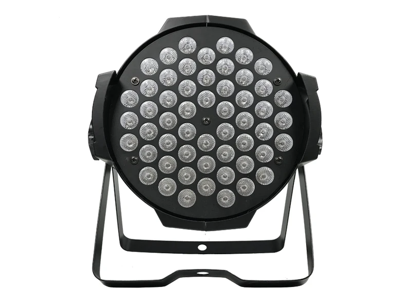 8 шт./алюминиевый 54x3 Вт led par Светильник rgbw DMX512 плоский профессиональный