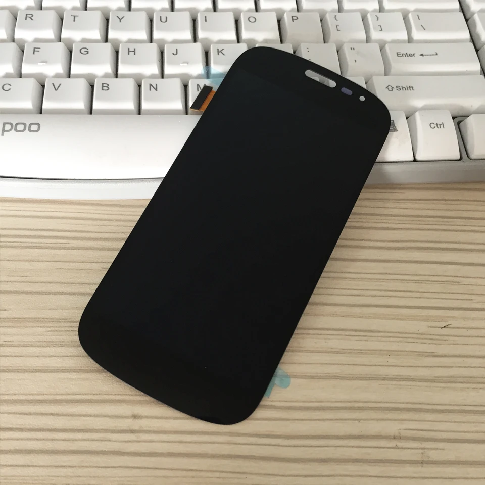 Черный передний ЖК-дисплей для Yotaphone 2 YD201 YD206 ЖК-дисплей дигитайзер+ сенсорный экран в сборе с рамкой смартфона