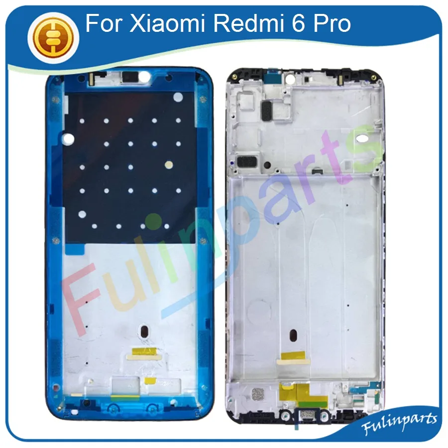 5 шт. черный для Xiaomi Redmi 6 Pro/A2 Lite передняя рамка Корпус ЖК экран Рамка запасные