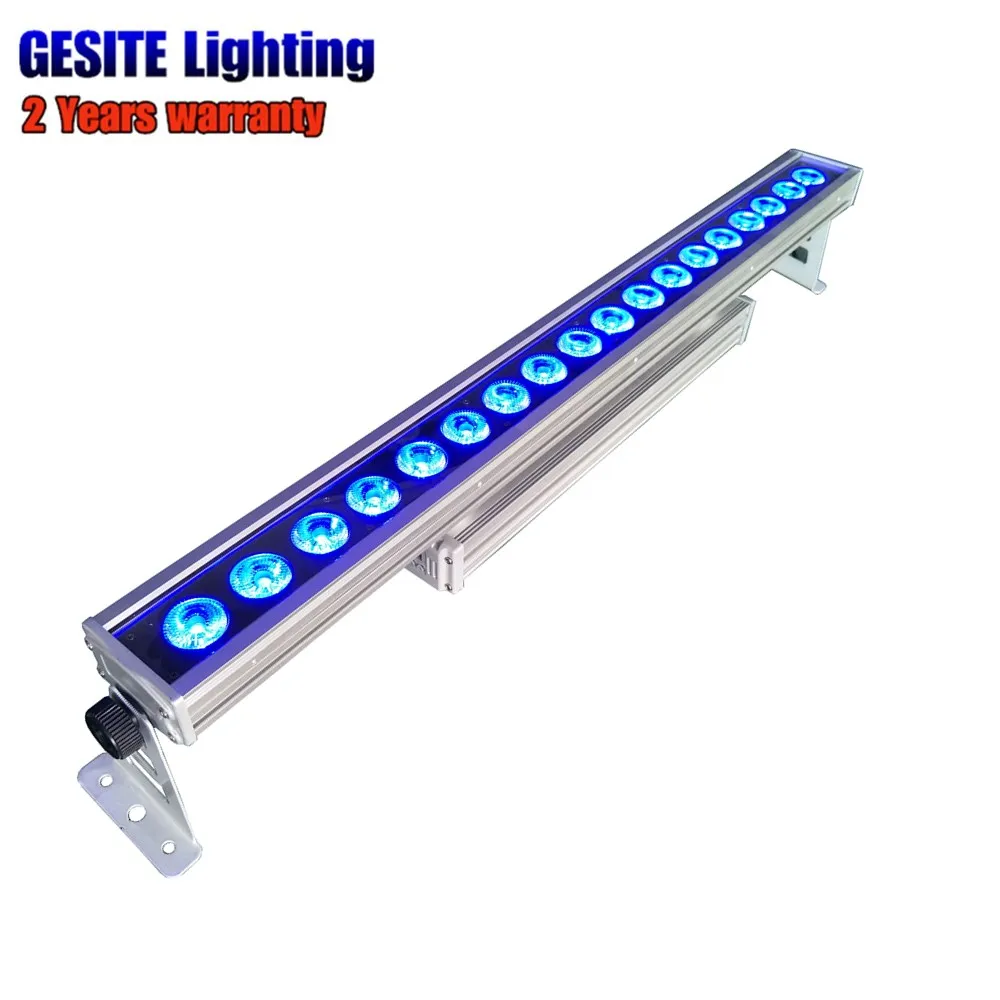 Светодиодная настенная шайба 6/10 DMX каналов 90 В-240 В Китай Tyanshine RGBWA UV 6в1 цвет 25