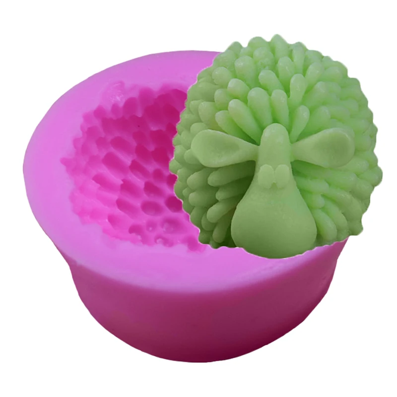 3d Маленькая овца торт свечи шоколадное печенье для завтрака силиконовые формы