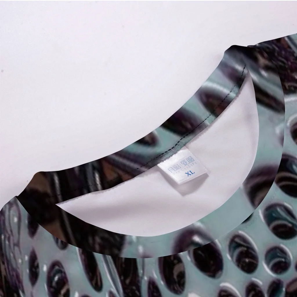 Мужская Повседневная футболка с коротким рукавом 3D Камуфляжный светильник